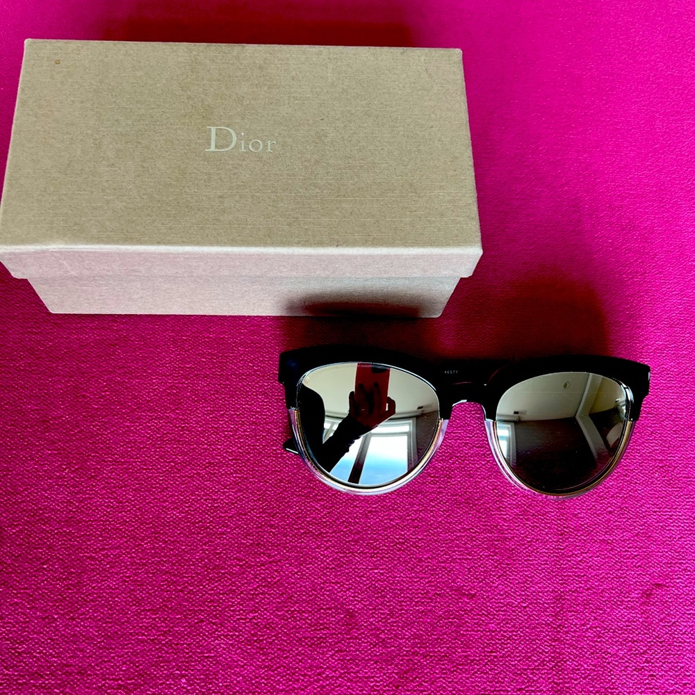 Christian Dior gradient sunglasses